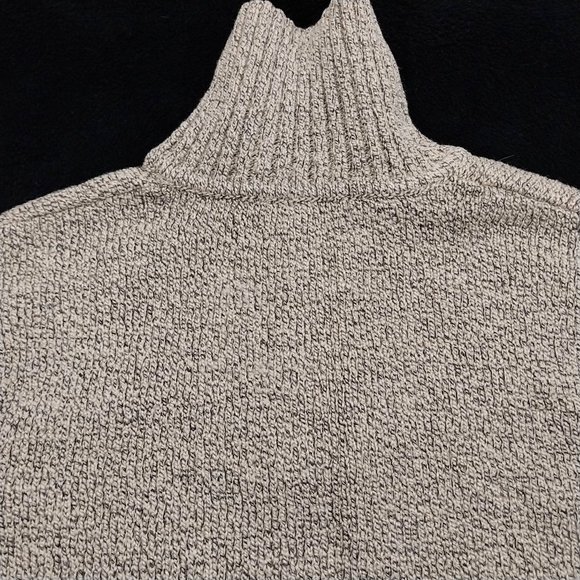 Carolyn‎ Taylor Sweater Size XL Brown Partial Zip Turtle Neck #1260 - Picture 12 of 13